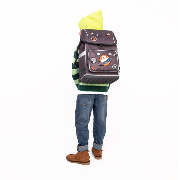 Jeune Premier skoletaske Ergomaxx 18L - Space Invaders