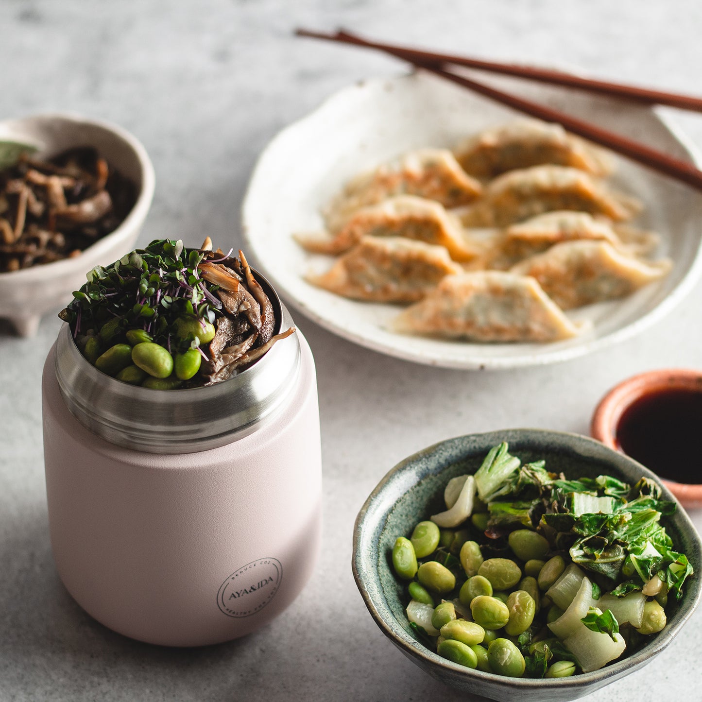 Aya & Ida - Food'ie 500 ml - Soft Rose