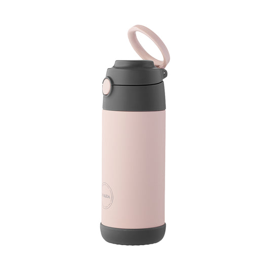 Aya & Ida - Kids Straw Bottle 350 ml - Soft Rose