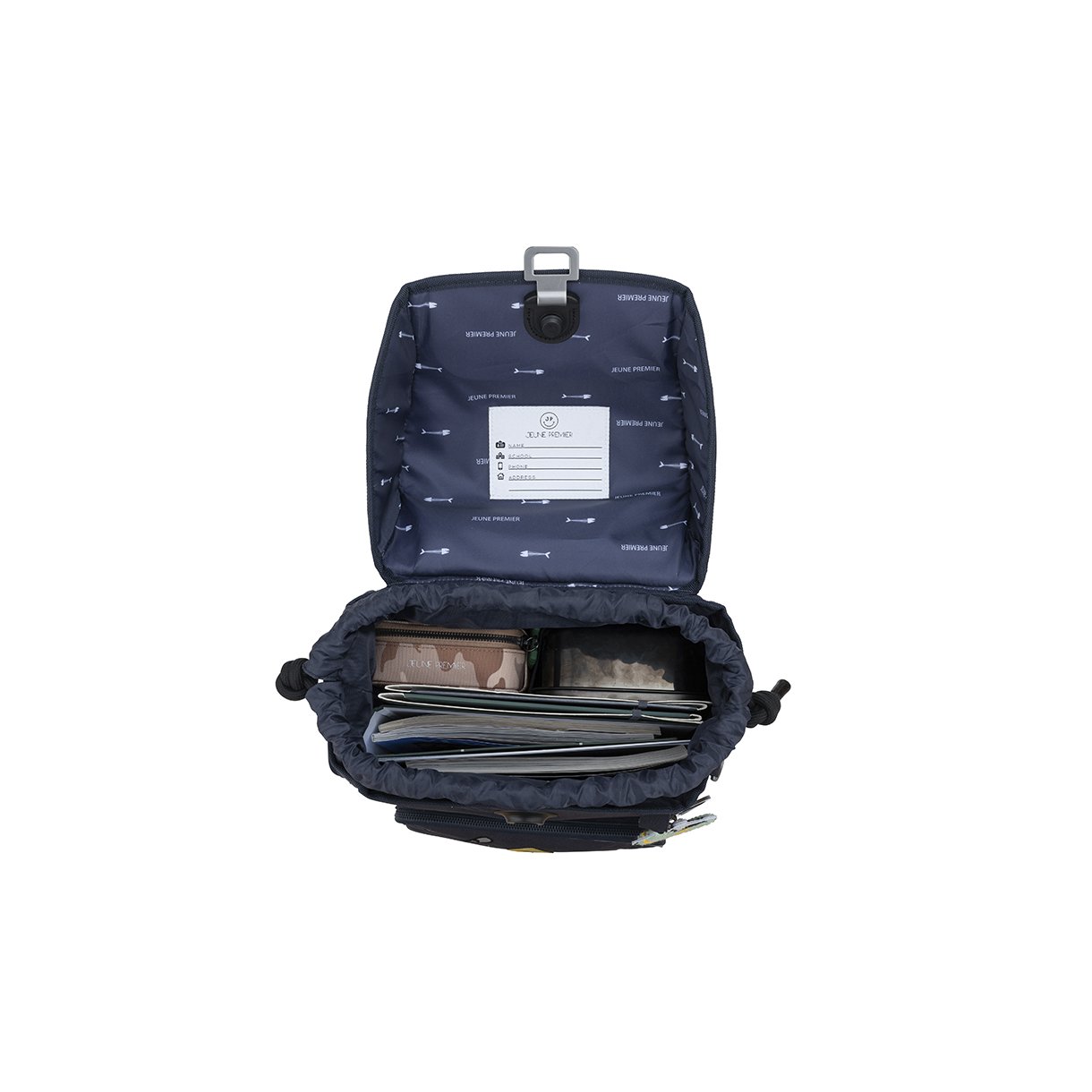 Jeune Premier - Skoletaske Ergomaxx 18L - Jungle Jeep