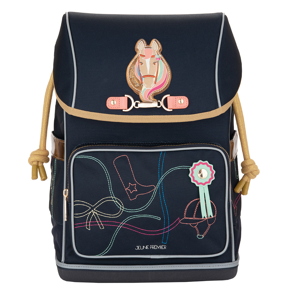 Jeune Premier - Skoletaske Ergomaxx 18L - Cavalier Couture