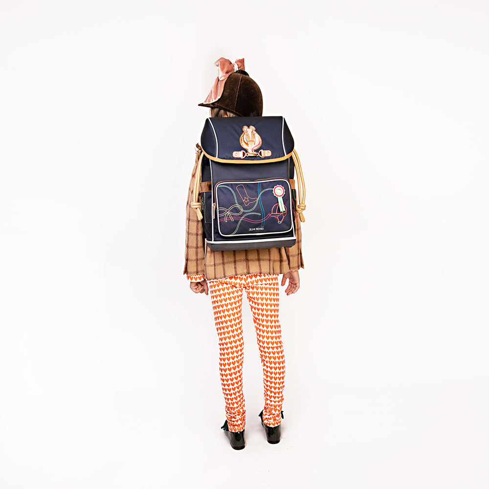 Jeune Premier - Skoletaske Ergomaxx 18L - Cavalier Couture