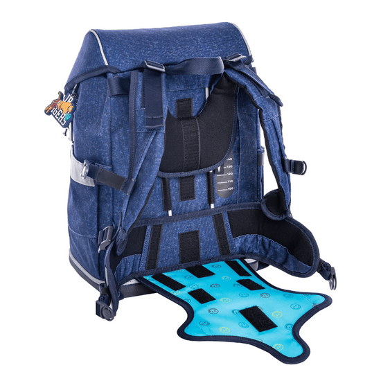 Jeune Premier skoletaske Ergomaxx 18L - Boxing Tiger