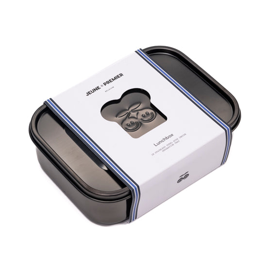 Jeune Premier madkasse i metal - Black Nickel