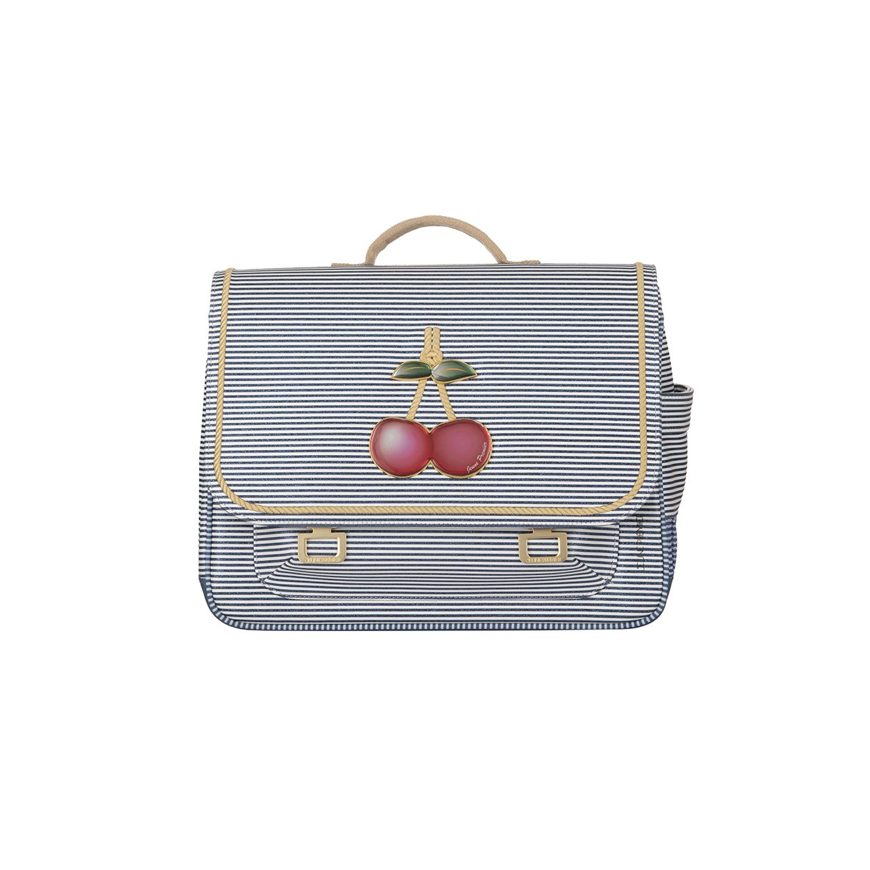 Jeune Premier - Skoletaske retro 16L - Glazed Cherry