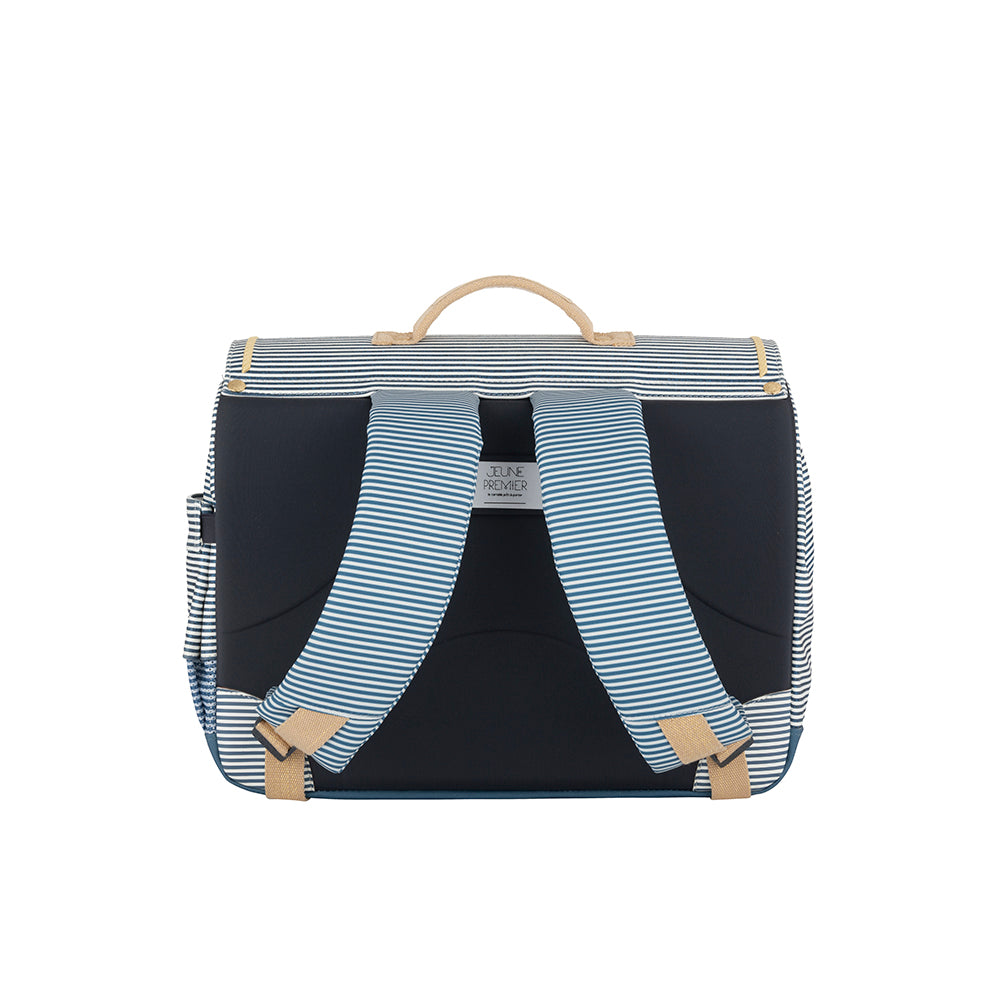 Jeune Premier - Skoletaske retro 16L - Glazed Cherry