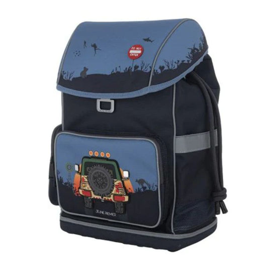 Jeune Premier - Skoletaske Ergomaxx 18L - Jungle Jeep