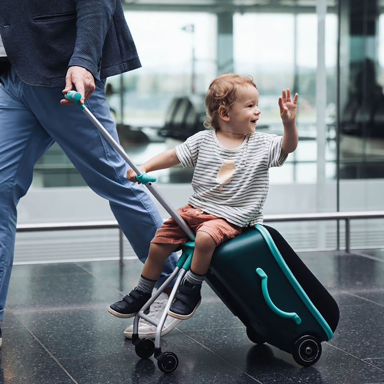 Micro - Luggage Eazy Ride-On - Forest Green
