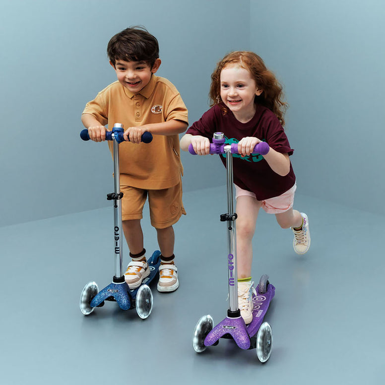 Micro - Mini Deluxe Galaxy Glitter LED - Navy Blue