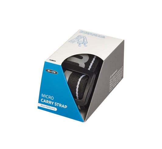 Micro - Bærerem - Black Reflective