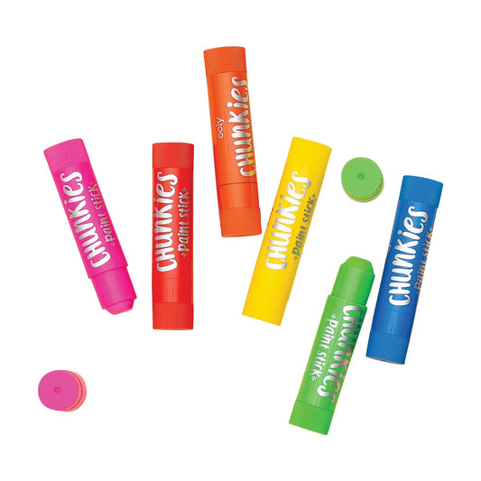 OOLY - Malestift 6 stk - Chunkies Classic