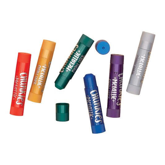 OOLY - Malestift 6 stk - Chunkies Metallic