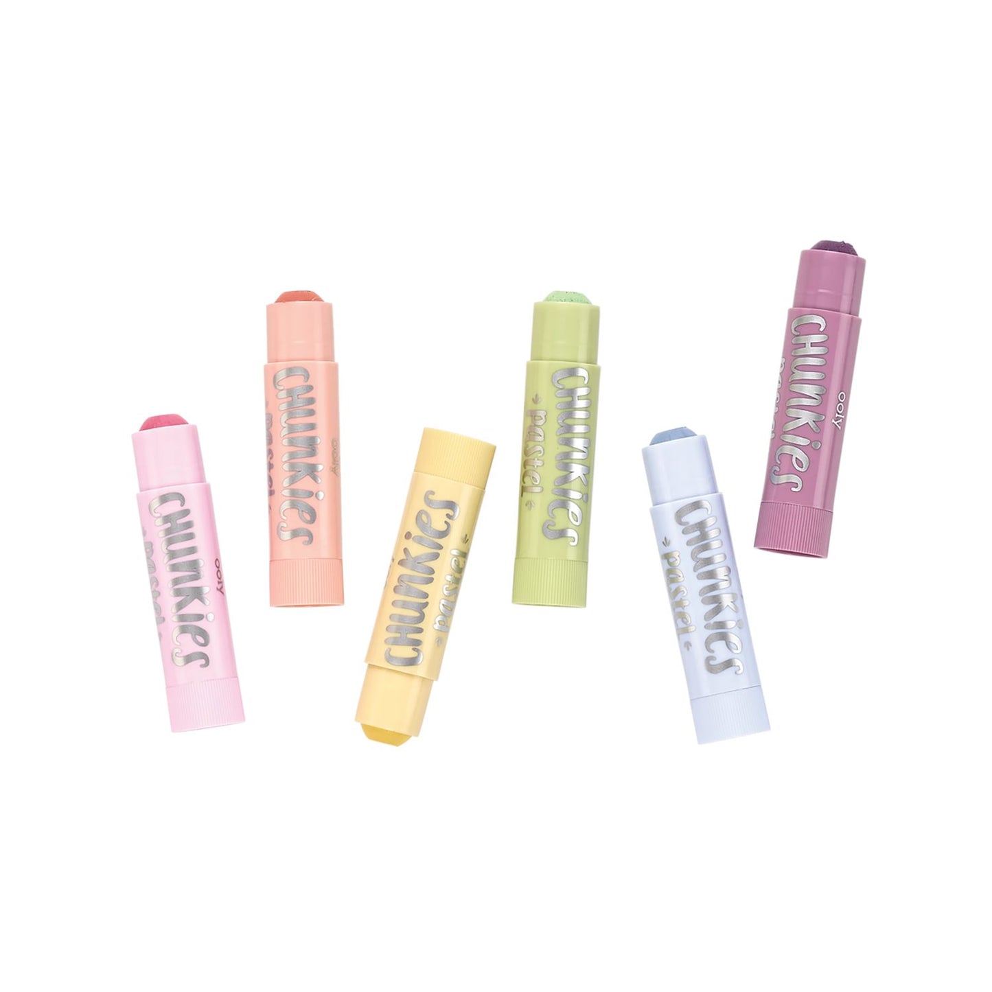 OOLY - Malestift 6 stk - Chunkies Pastel