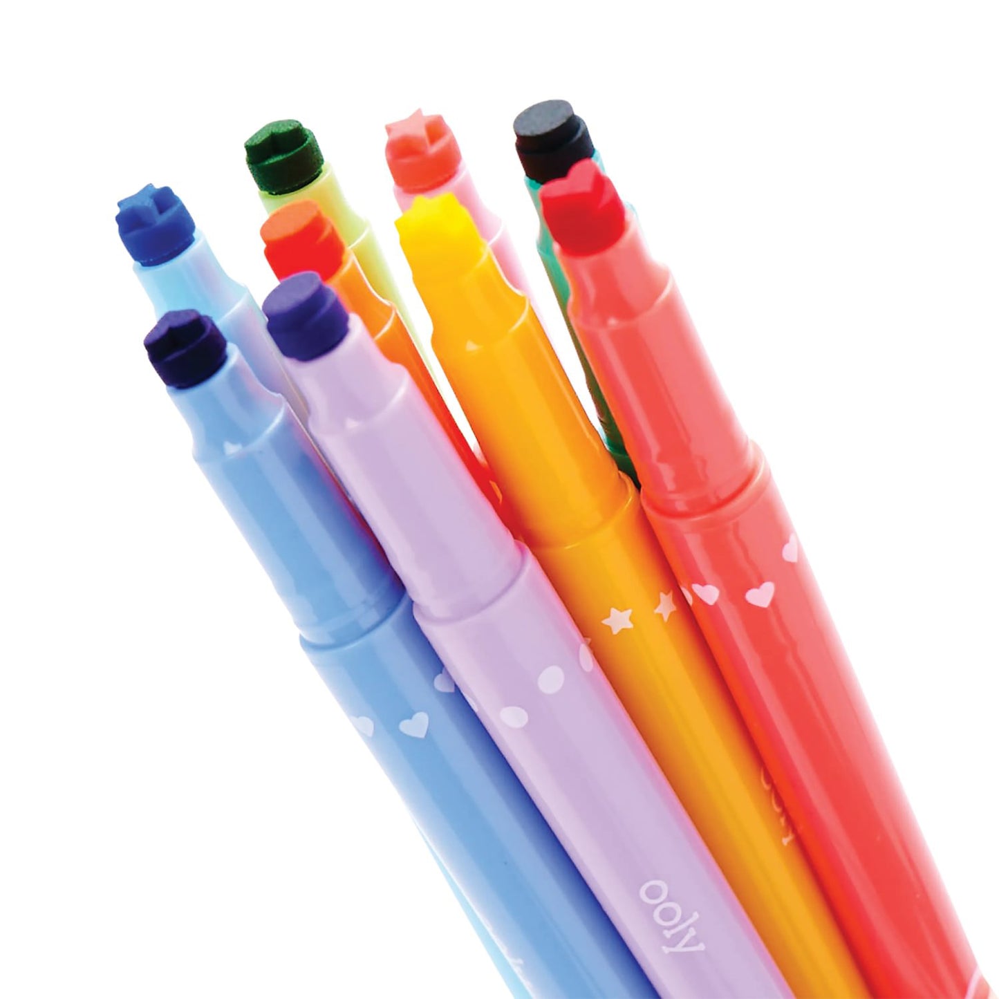 OOLY - Tusser med stempel 9 stk - Confetti