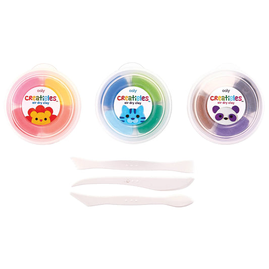 OOLY - Selvhærdende ler - Deluxe Kit 12 farver - Creatibles