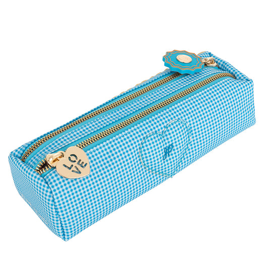 Jeune Premier dobbelt penalhus - Vichy Love Blue