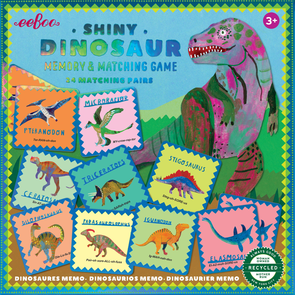 eeBoo - Spil - Huskespil - Dino