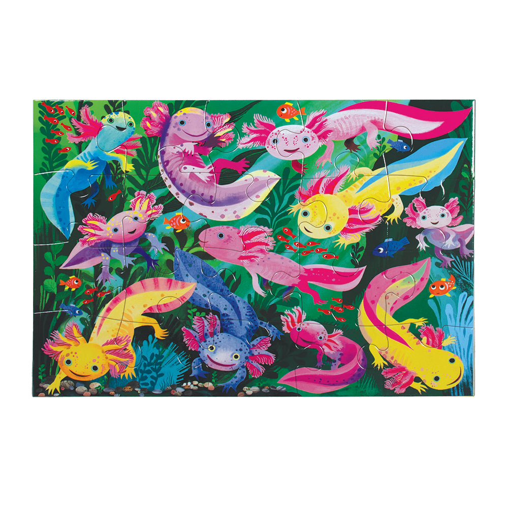 eeBoo - Puslespil 20 brk - Axolotl