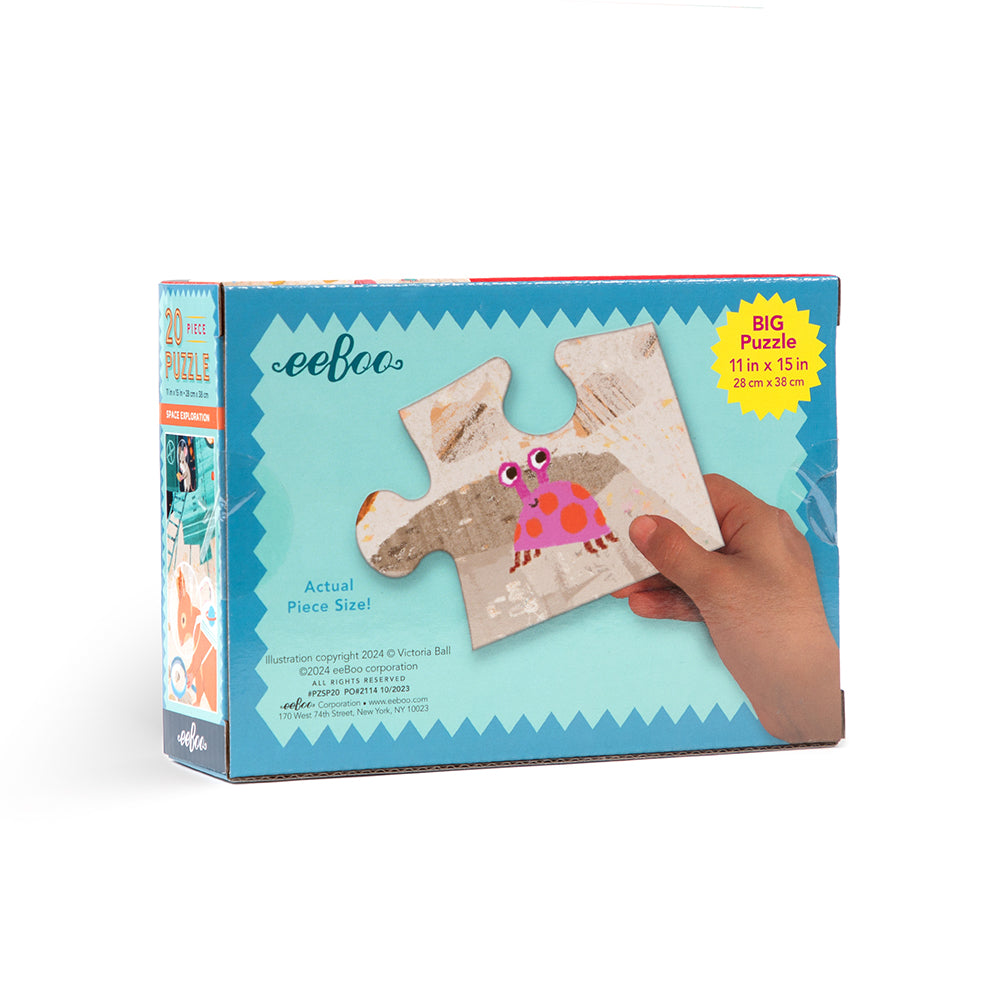 eeBoo - Puslespil 20 brk - Rummet