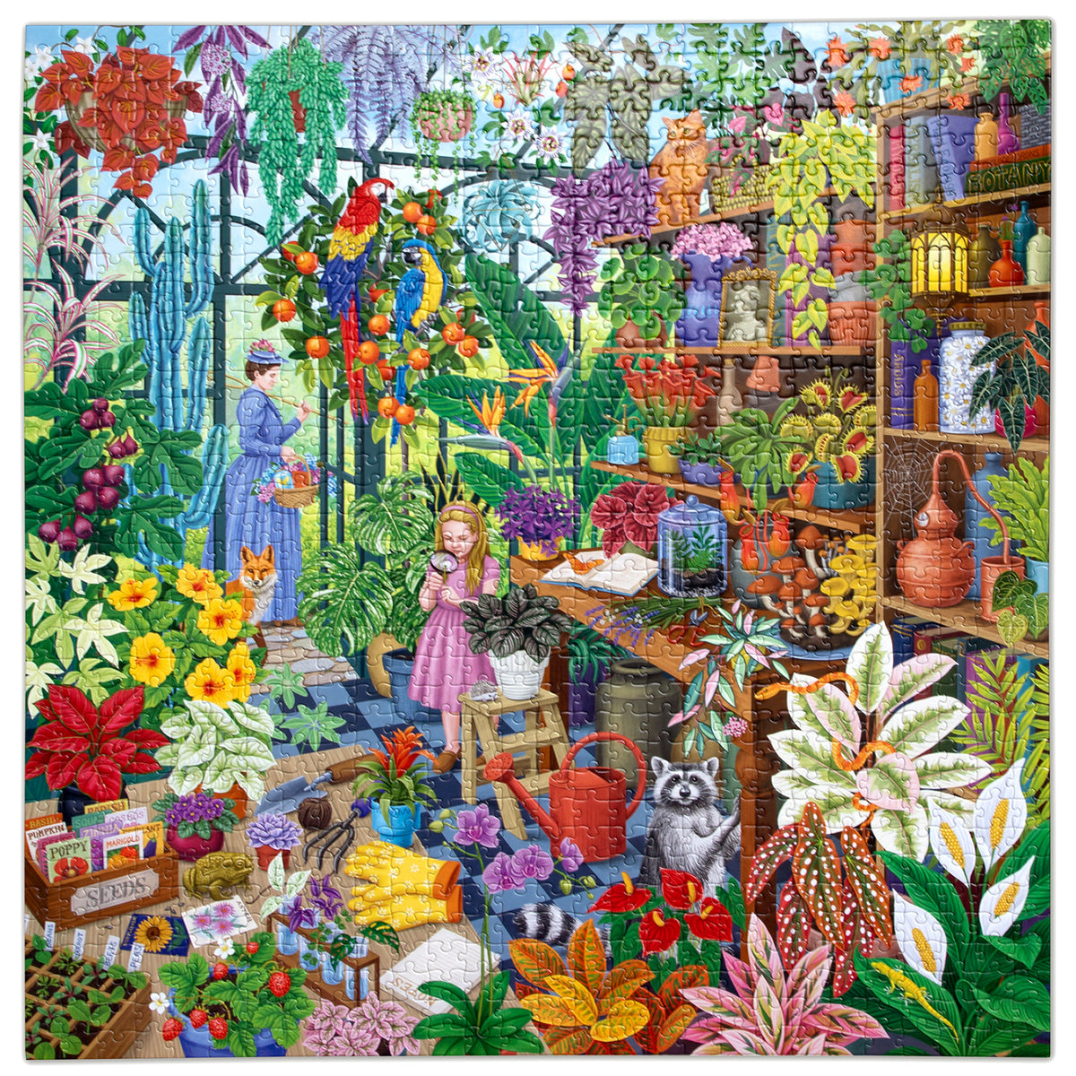 eeBoo - Puslespil 1000 brk - Alchemist's Greenhouse