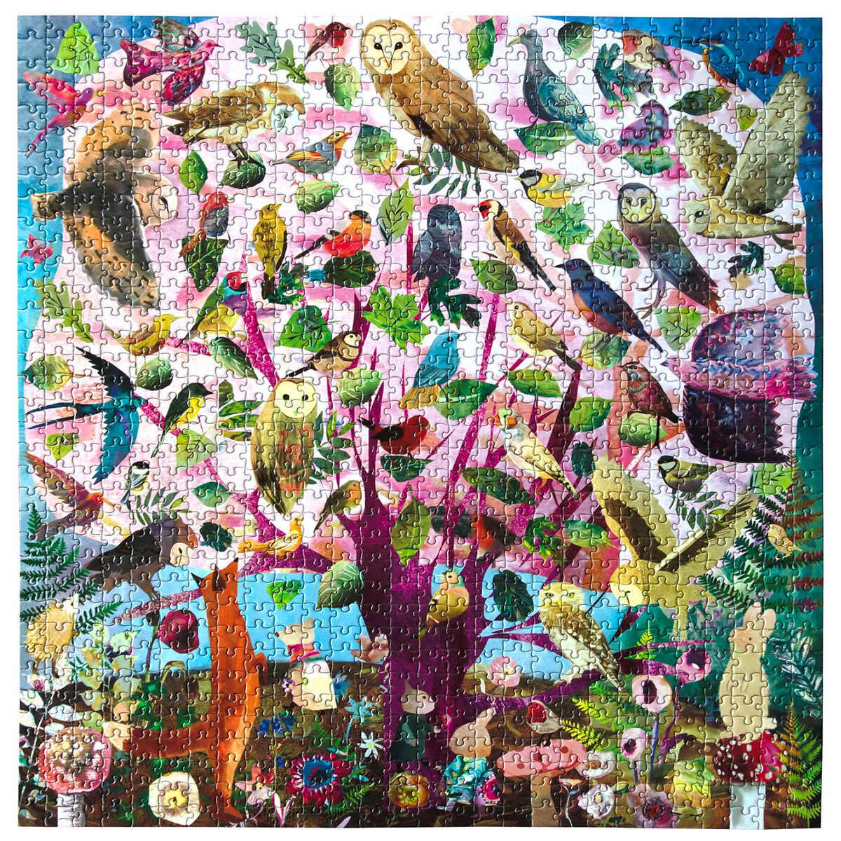 eeBoo - Puslespil 1000 brk - Parliament of Owls
