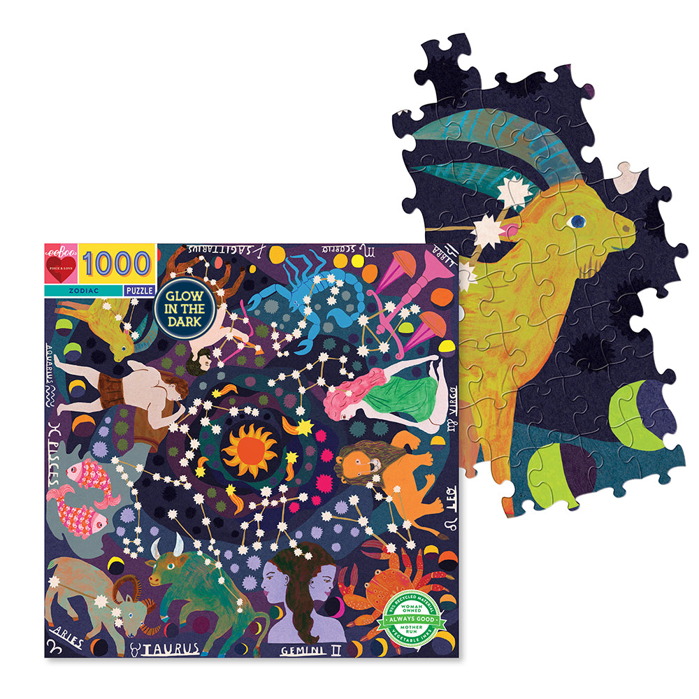 eeBoo - Puslespil 1000 brk - Zodiac