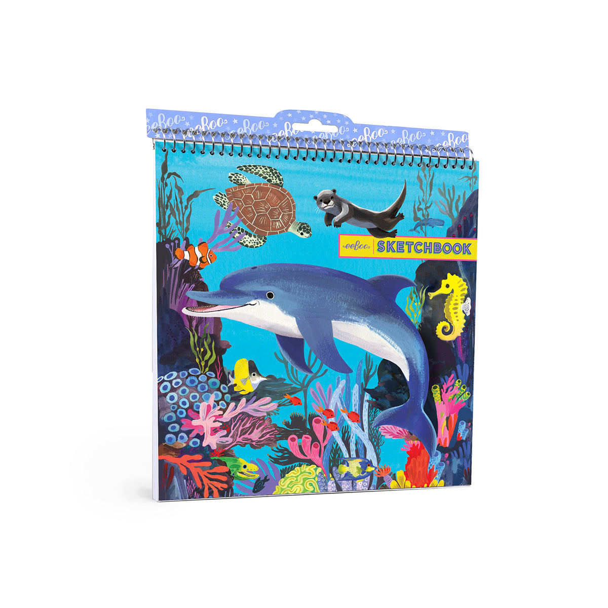 eeBoo - Skitseblok - Sea Life