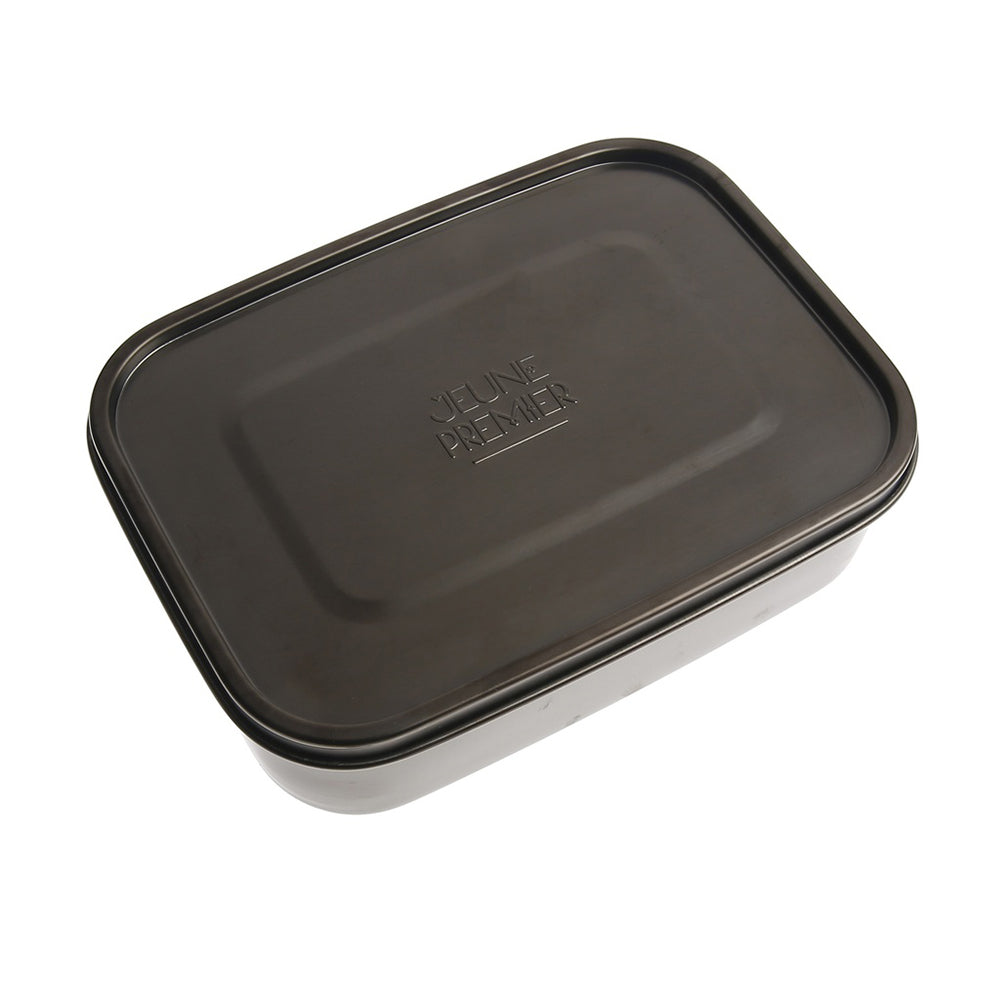 Jeune Premier madkasse i metal - Black Nickel