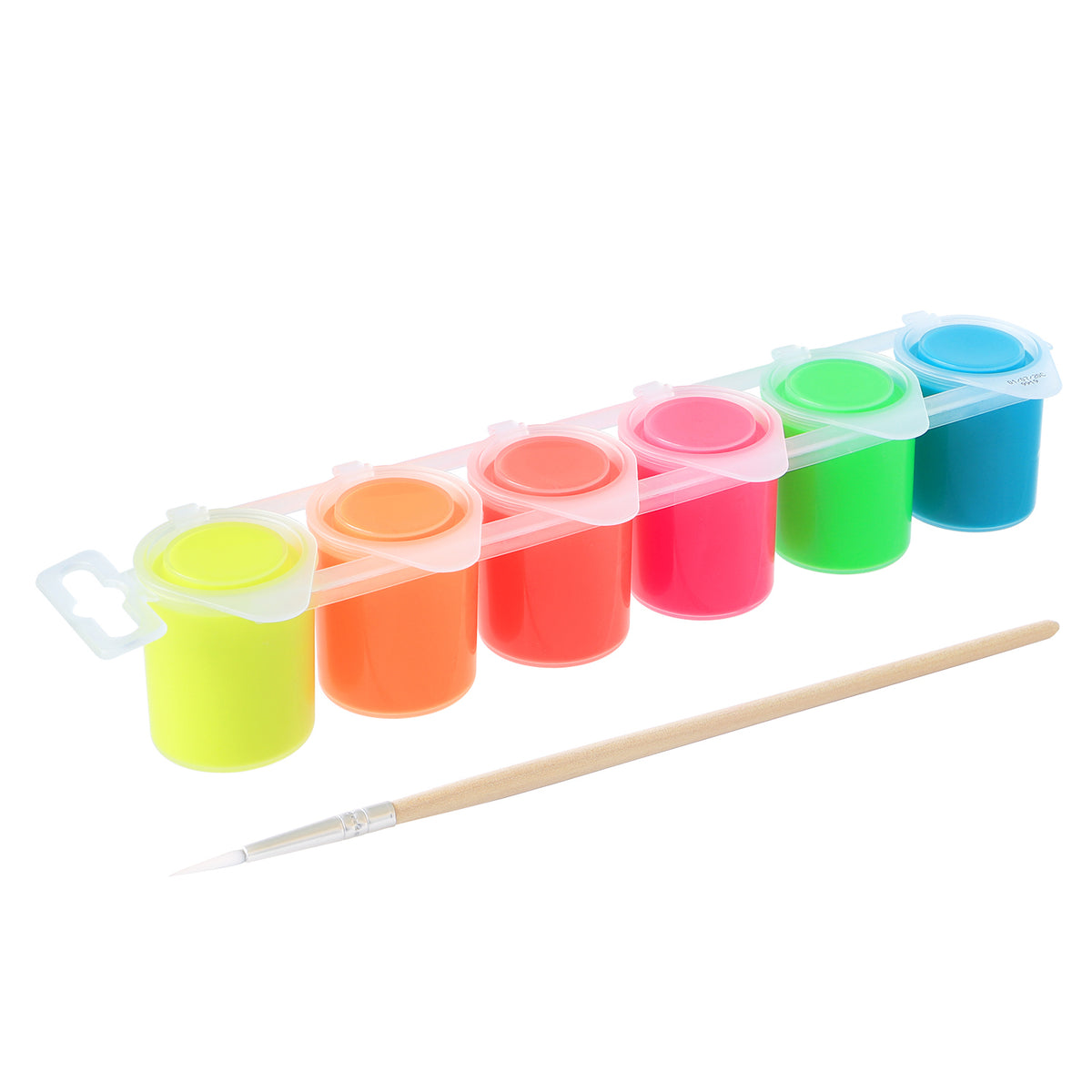 PRIMO - Plakatmaling 6 bøtter 25ml - Neon