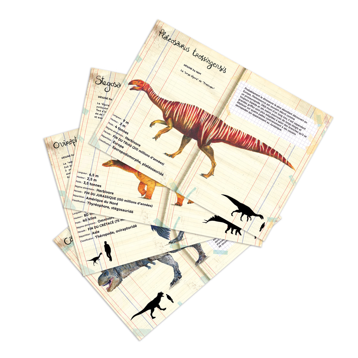 Vilac - Puslespil 500 brk - Dinosaurer fra Naturhistorisk Museum