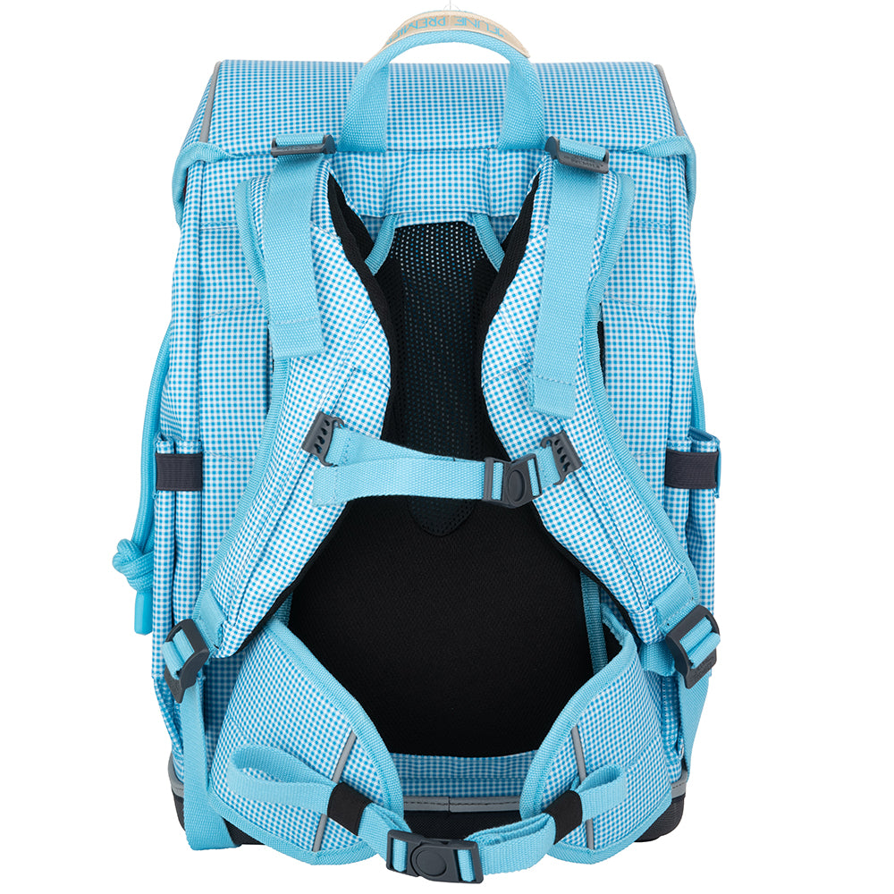 Jeune Premier skoletaske Ergomaxx 18L - Vichy Love Blue