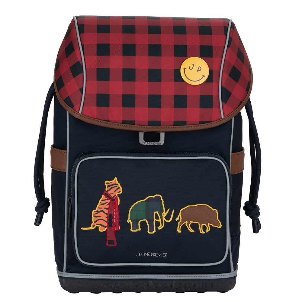 Jeune Premier skoletaske Ergomaxx 18L - Tartans