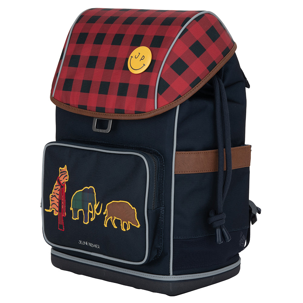 Jeune Premier skoletaske Ergomaxx 18L - Tartans