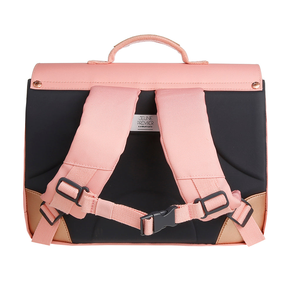 Jeune Premier skoletaske retro 16L - Lady Gadget Pink