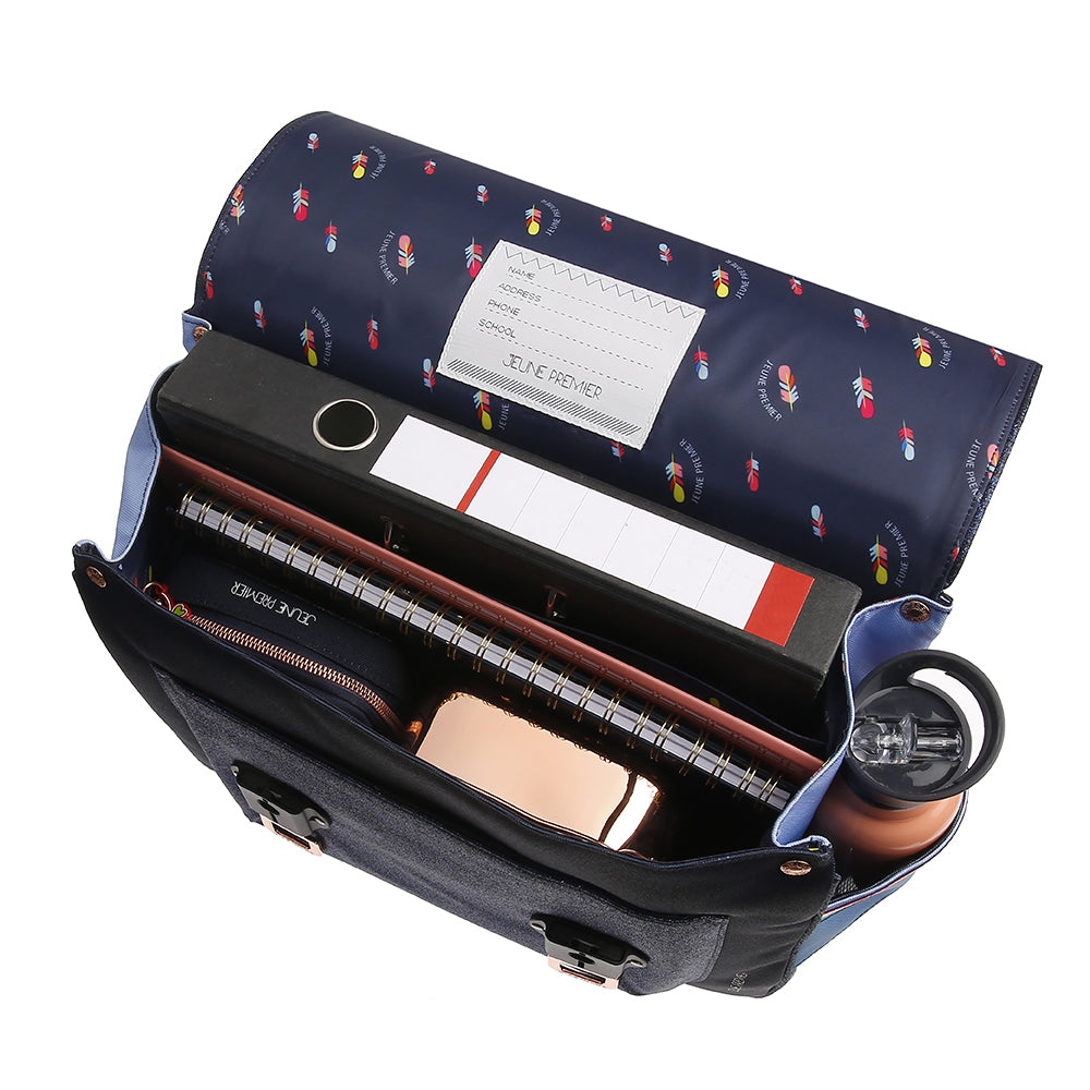 Jeune Premier skoletaske retro 16L - Unicorn Universe