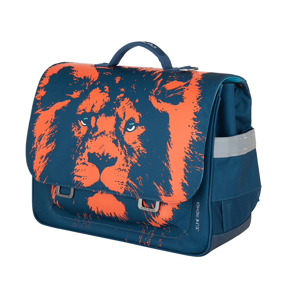 Jeune Premier skoletaske retro 16L - The King