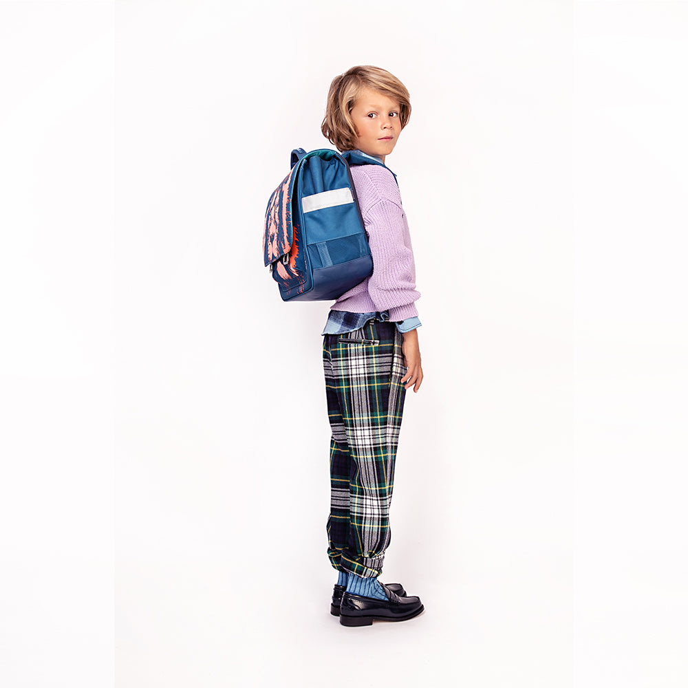 Jeune Premier skoletaske retro 16L - The King