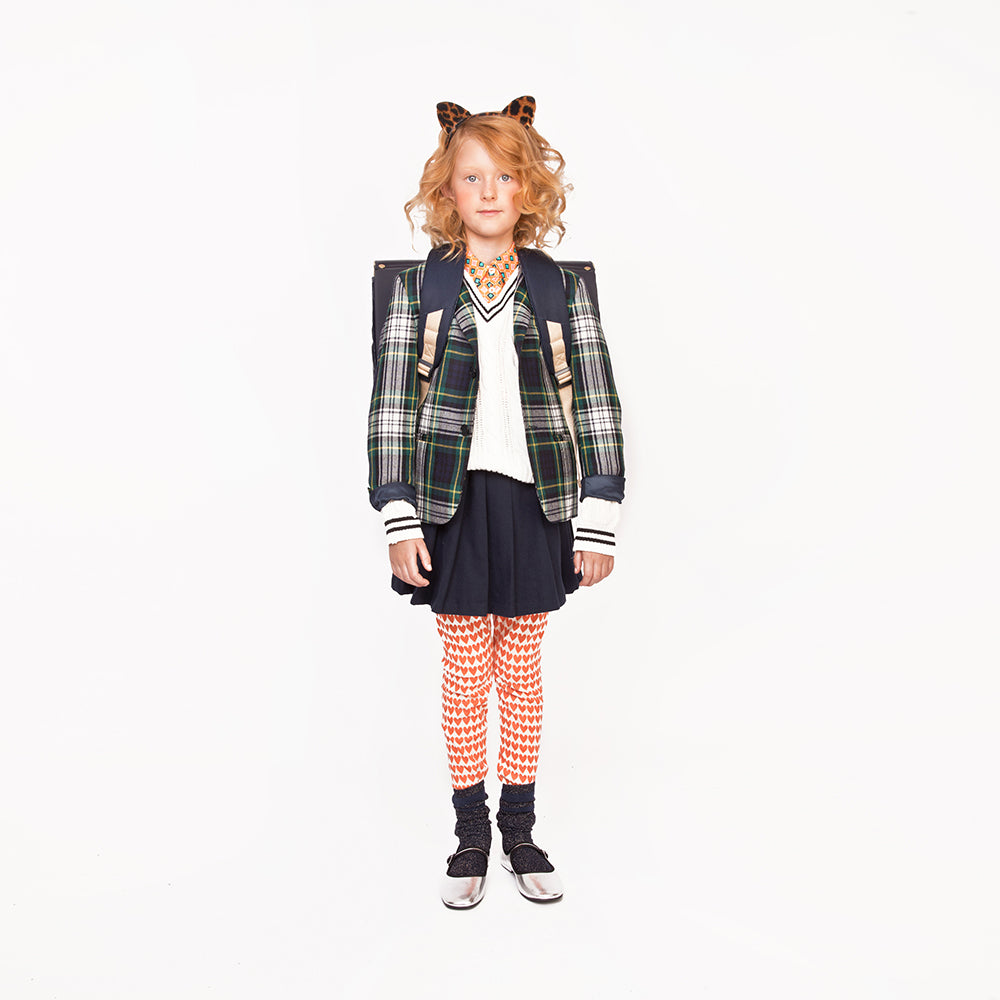 Jeune Premier skoletaske retro 28L - Love Cats