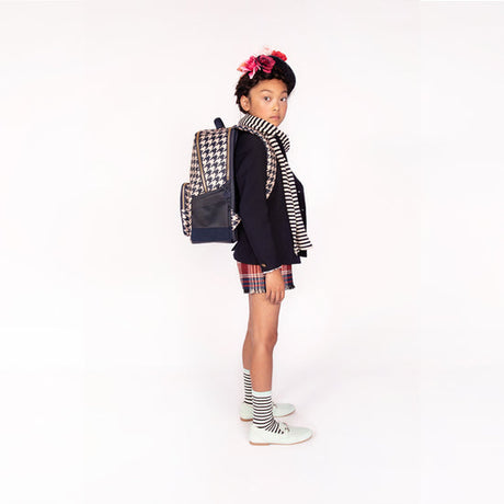 Jeune Premier - Bobbie Rygsæk 19L - Houndstooth Horse