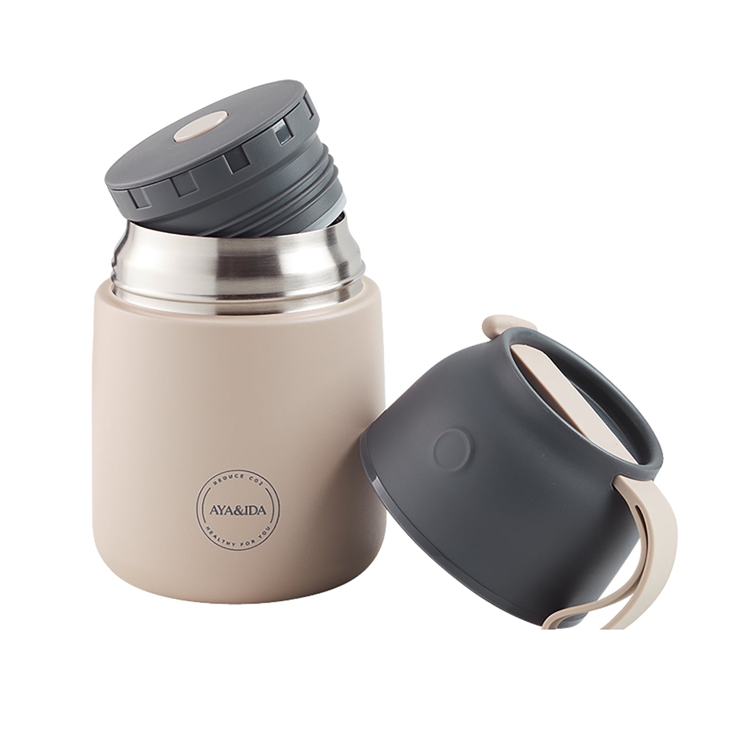 Aya & Ida - Food'ie 500 ml - Cream Beige