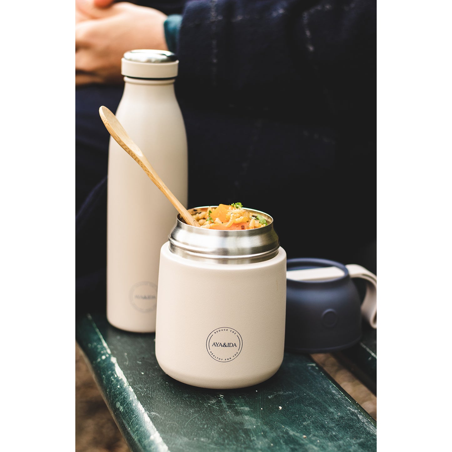 Aya & Ida - Food'ie 500 ml - Cream Beige