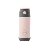 Aya & Ida - Kids Straw Bottle 350 ml - Soft Rose