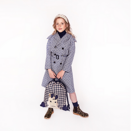Jeune Premier - City bag - Houndstooth Horse