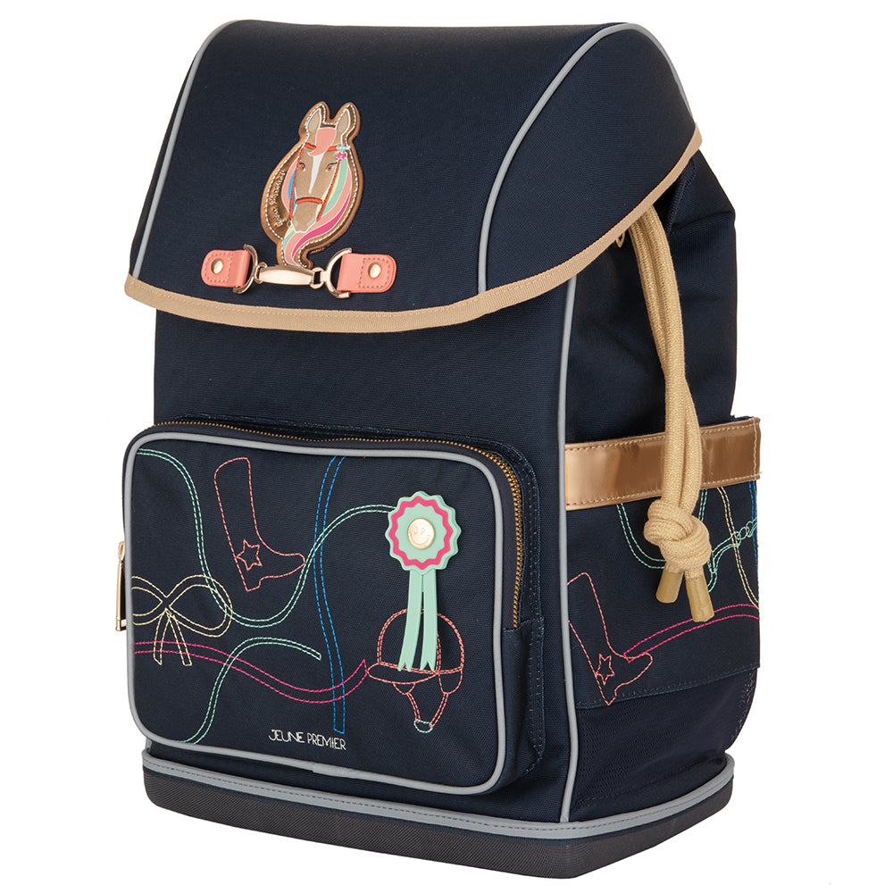 Jeune Premier - Skoletaske Ergomaxx 18L - Cavalier Couture