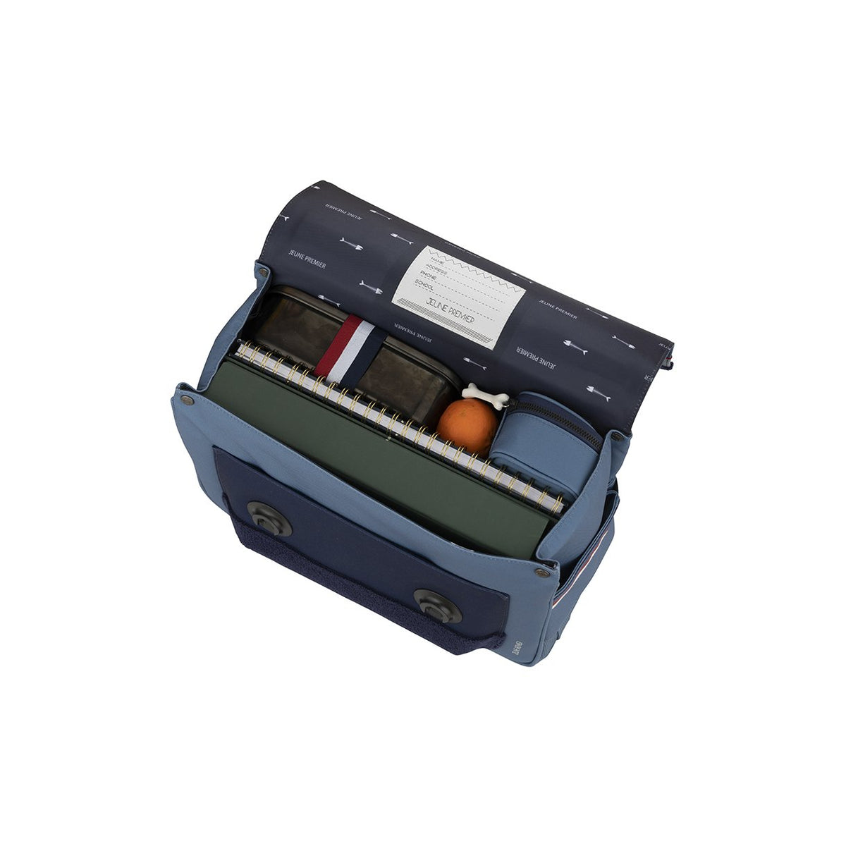 Jeune Premier - Retro Midi Skoletaske 16L - Twin Rex