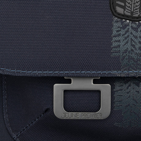 Jeune Premier - Retro Midi Skoletaske 16L - Jungle Jeep