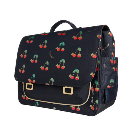 Jeune Premier - Retro Midi Skoletaske 16L - Love Cherries