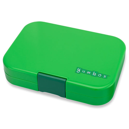 Yumbox - Panino Madkasse m. 4 rum - Jurassic Green/Dinosaur