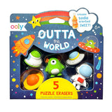 OOLY - Viskelæder med duft 5 stk - Outta This World Cream Soda