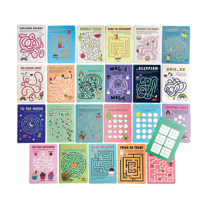 OOLY - 24 aktivitetskort - Mini Mazes